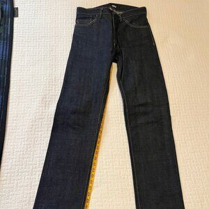 RAW DENIM Noble brand selvage denim jeans 32 x 34